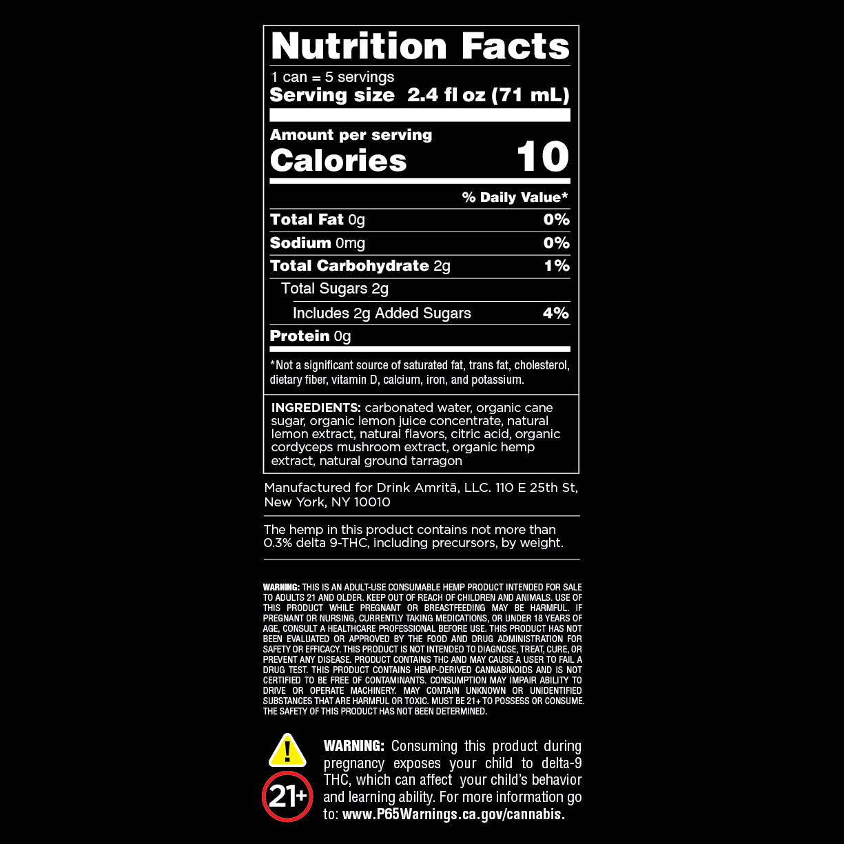 TARRAGON BITTER LEMON